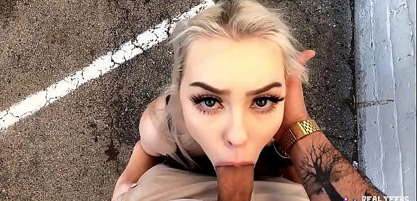  Real Teens - Sexy Blonde Haley Spades Got Banged On Her First Porn Casting